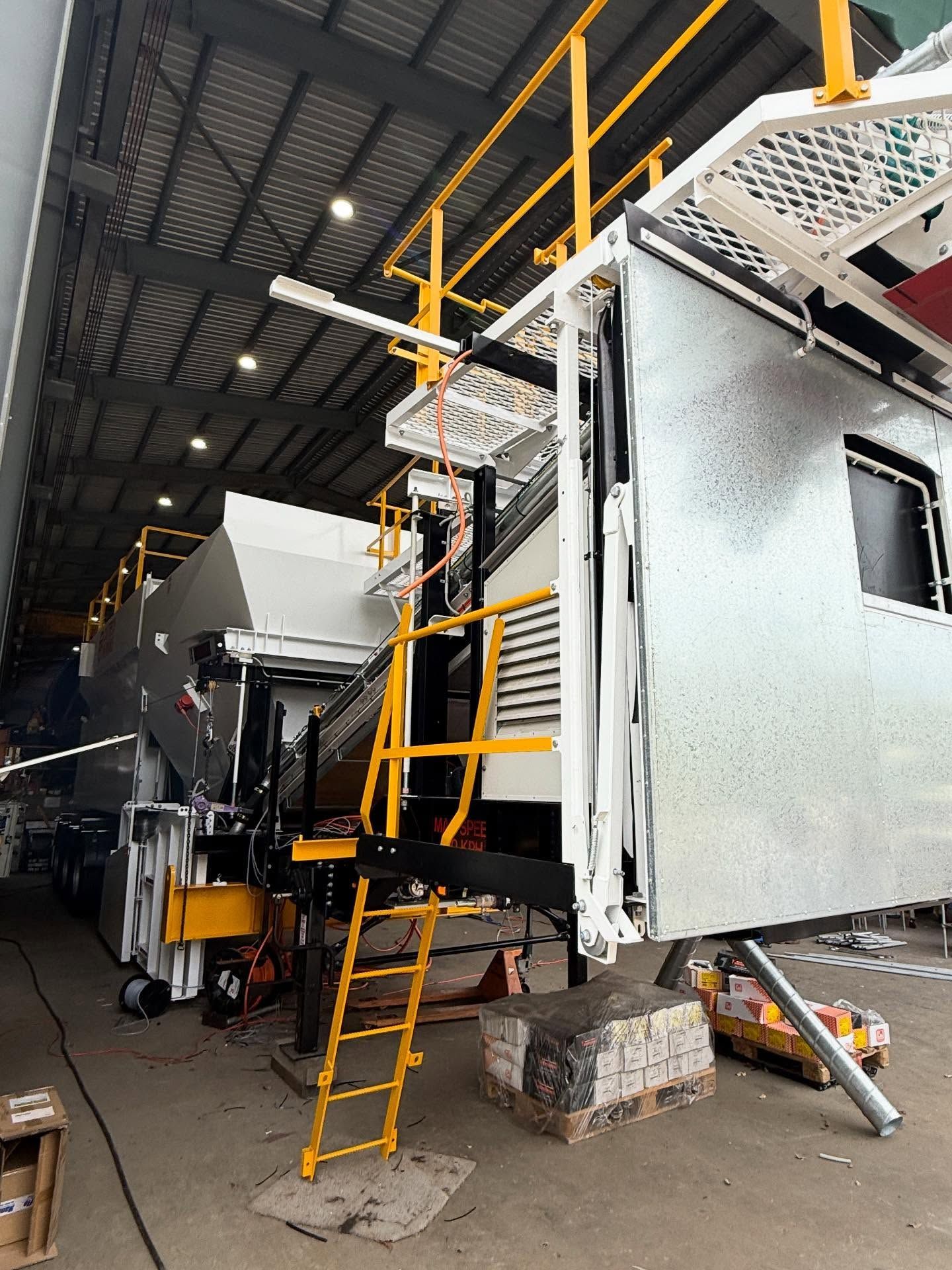 Metal Industrial Machine — Terranovus Earthworks & Plant Hire in Cairns City, QLD