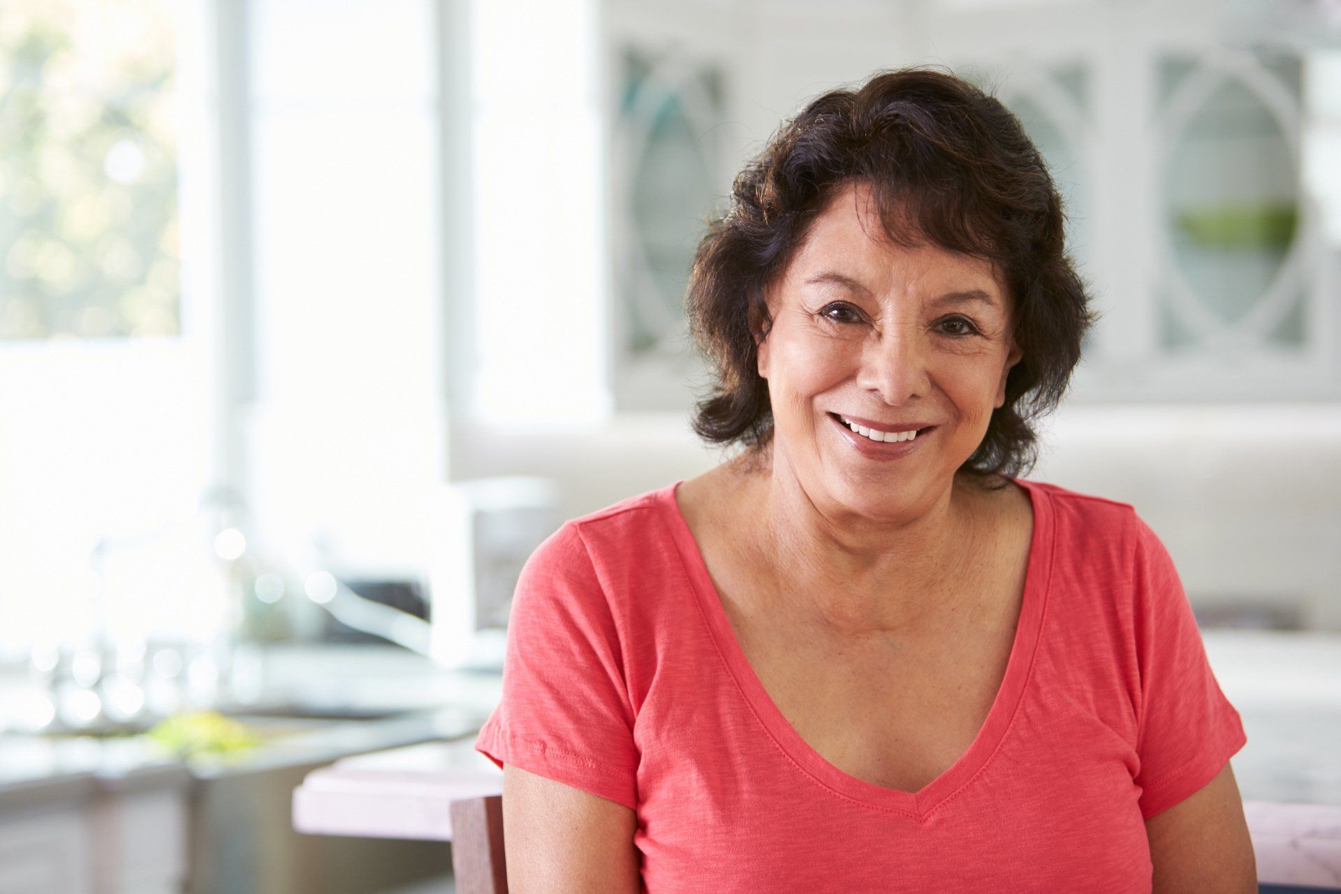 smiling woman