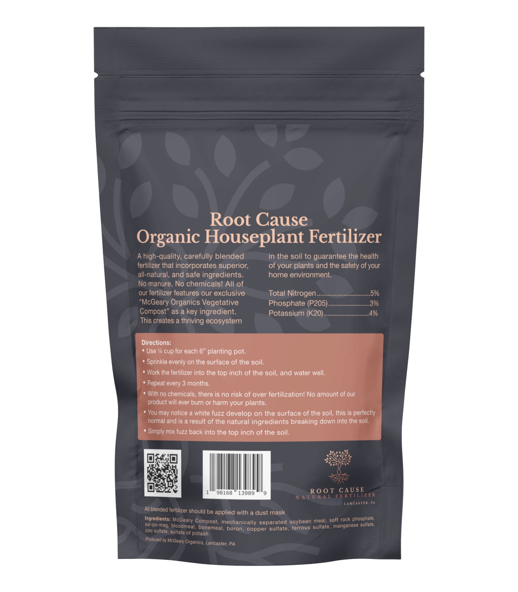 root cause natural fertilizer