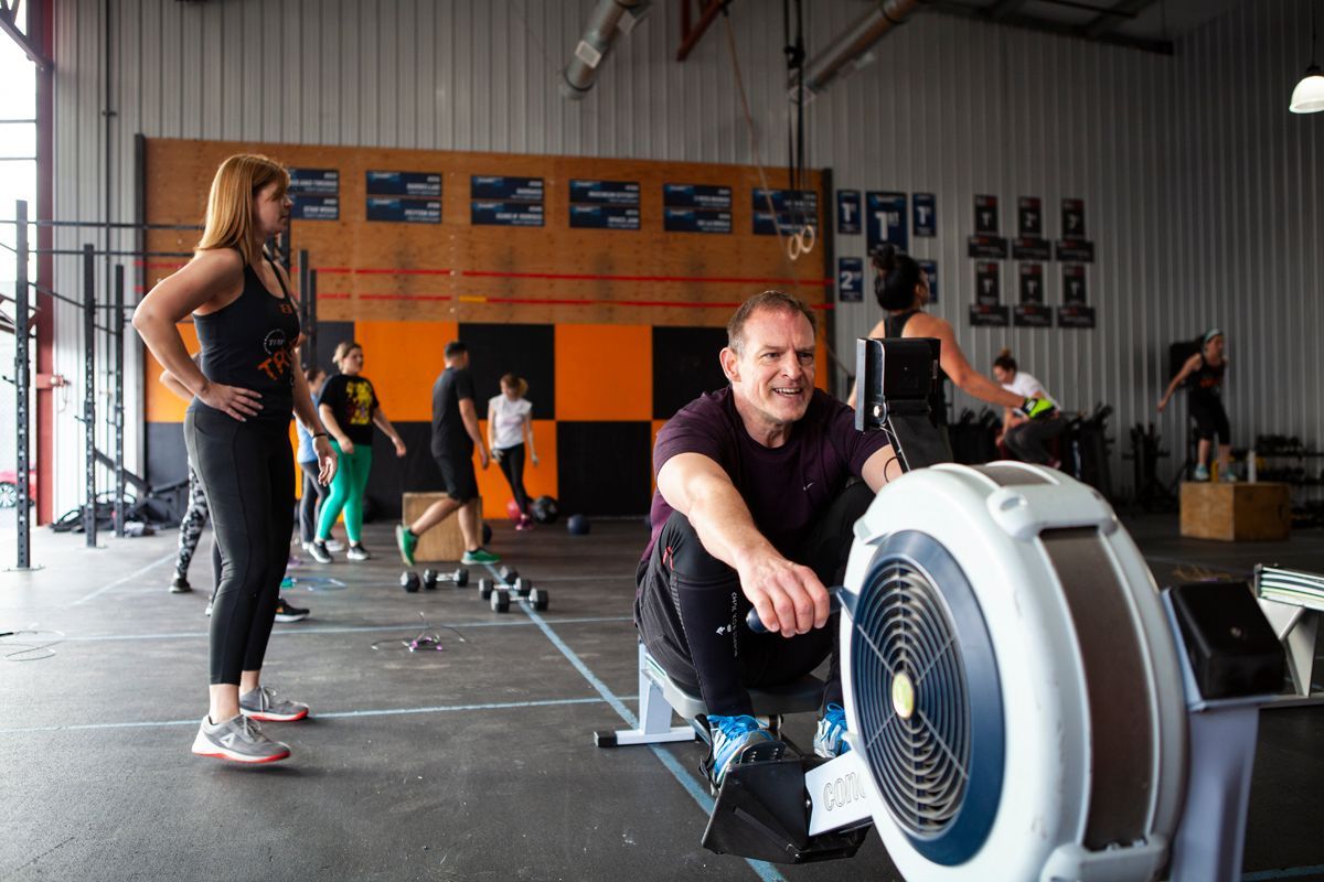 Burn and Build training session shown in Tru Fit Bootcamp program photography
