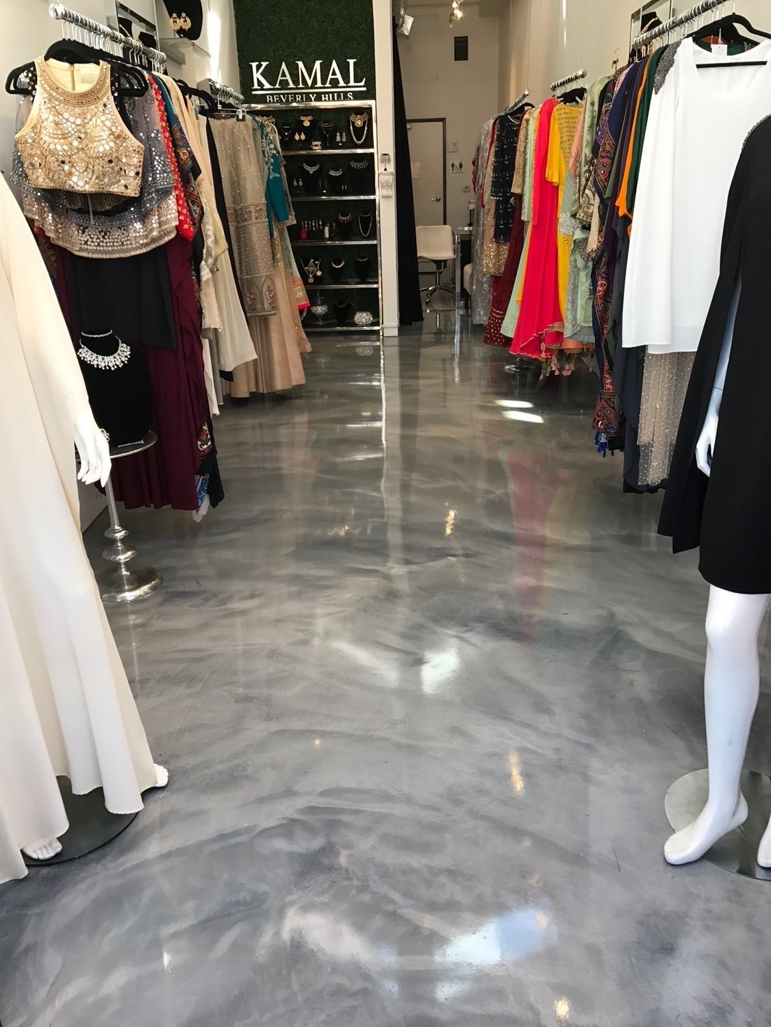 A store filled with lots of clothes and mannequins