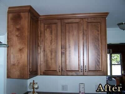 Custom Brown Cabinet - Home Inspections in Tallahassee, FL