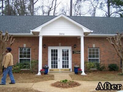 After adding of porch and roof - Home Inspections in Tallahassee, FL