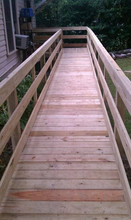 ADA Wheelchair ramp - Home Inspections in Tallahassee, FL