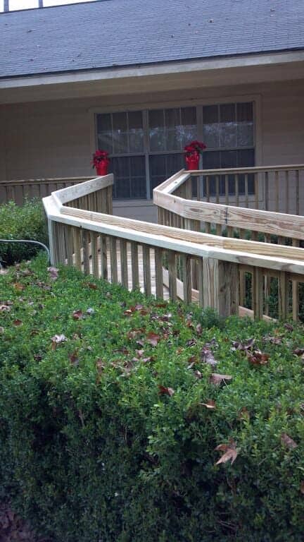Custom ramp - Home Inspections in Tallahassee, FL