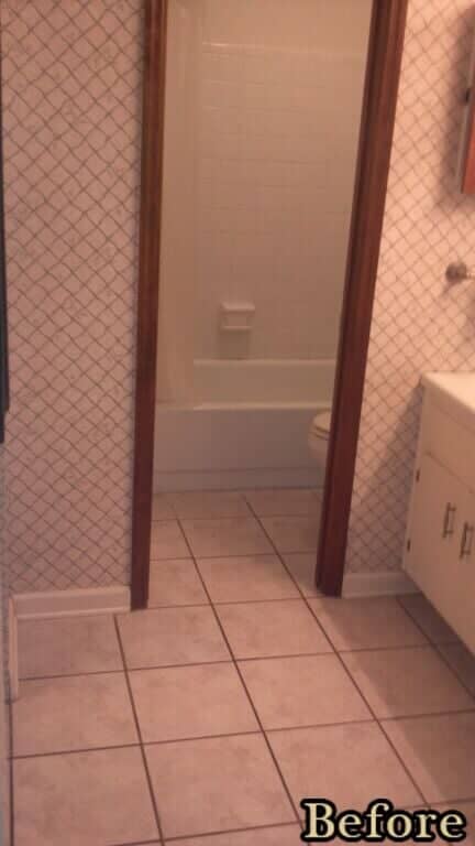 Before bathroom remodeling - Home Inspections in Tallahassee, FL