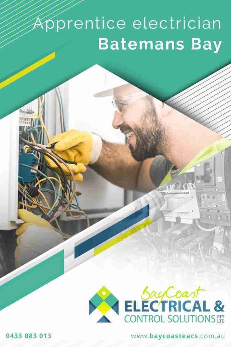 An Advertisement for An Apprentice Electrician in Batemans Bay — Bay Coast Electrical & Control Solutions in Maloneys Beach, NSW