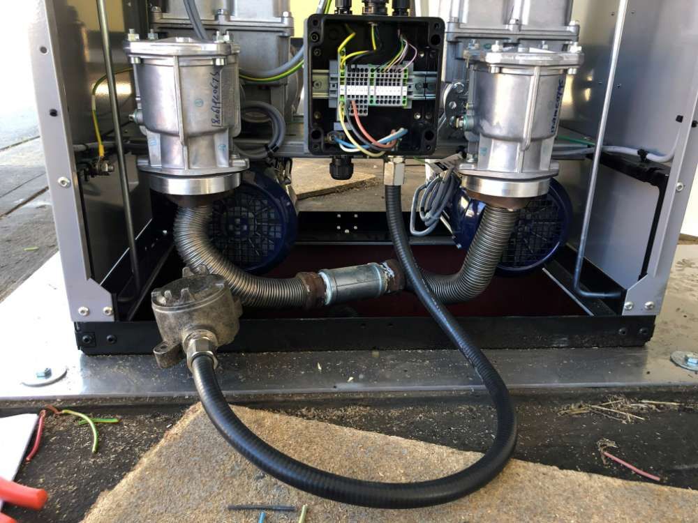A Hose Is Attached To The Back Of A Machine — BayCoast Electrical & Control Solutions In Broulee, NSW