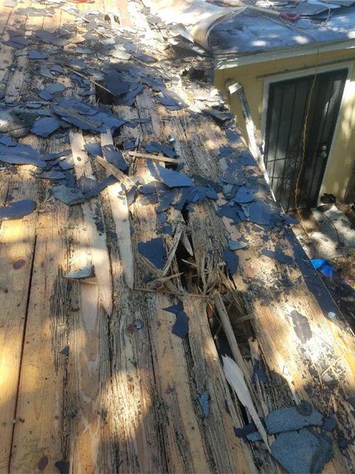 Old Roof — AM Roofing & Waterproofing — Tampa, FL