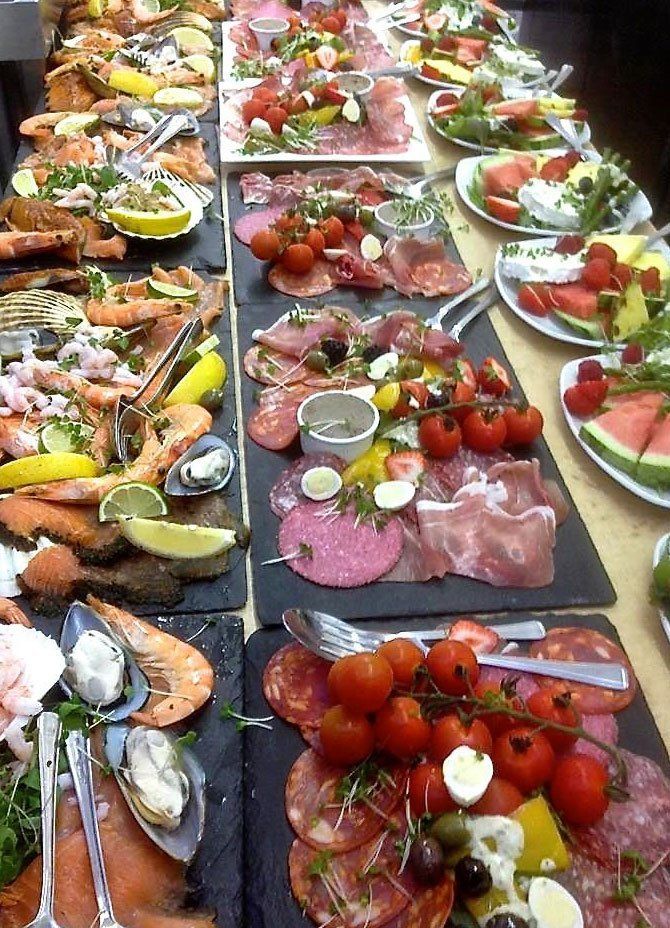 buffet platter