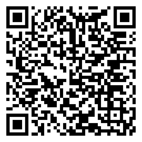 Ein schwarz-weißer QR-Code auf weißem Hintergrund.