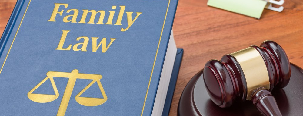 Family Law Textbook and Gavel