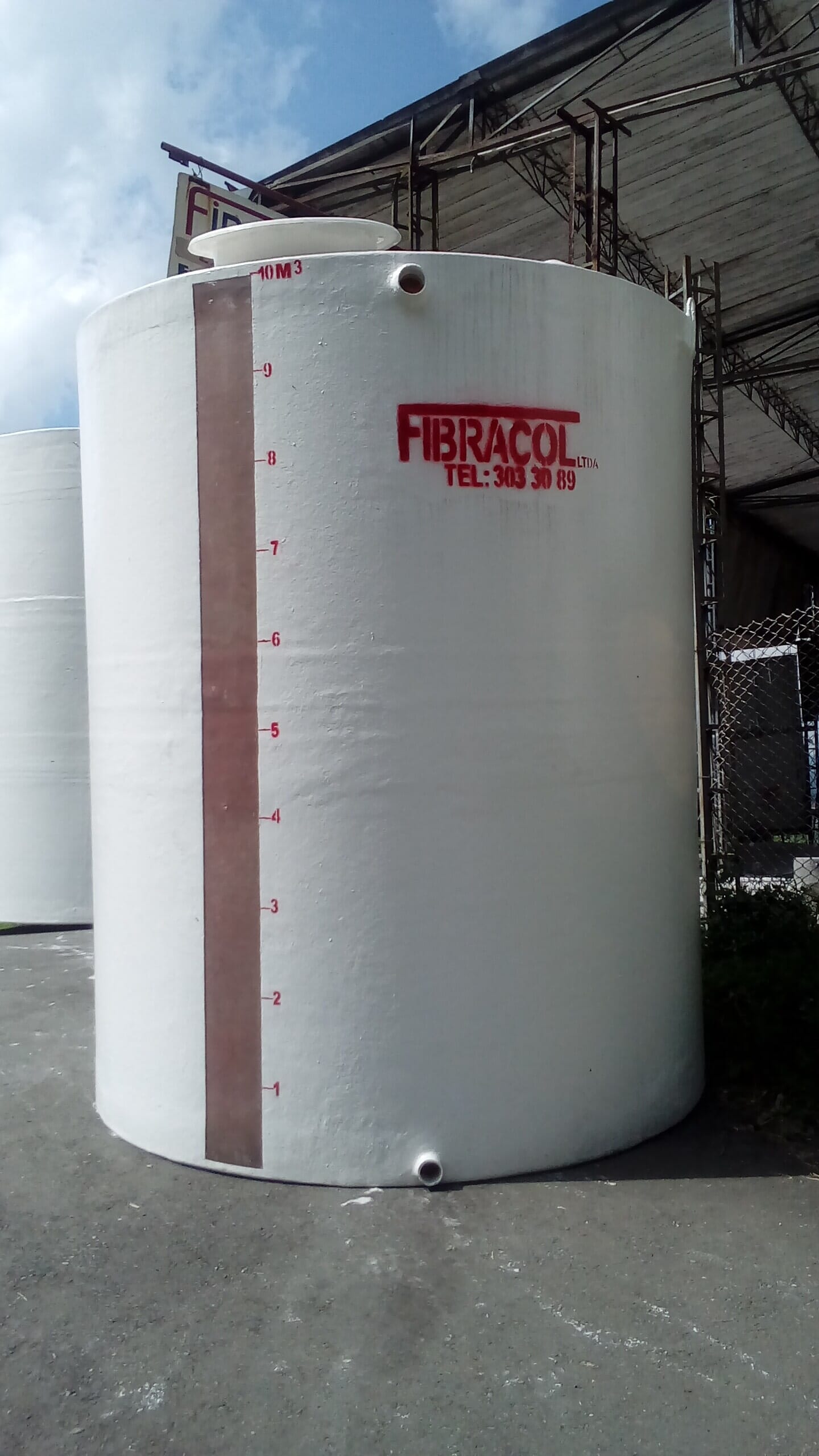 Fibracol Ltda. tanque para combustible