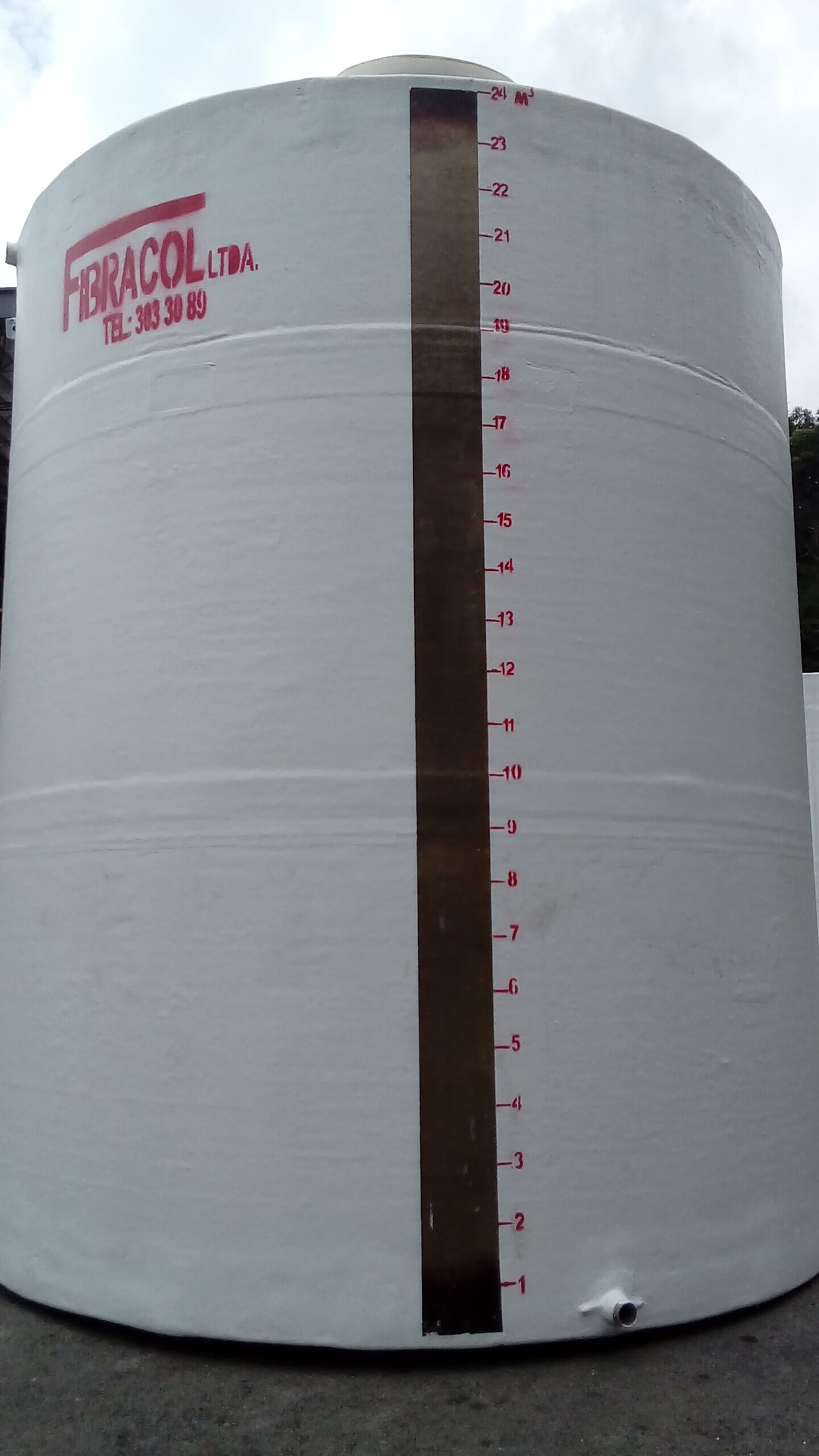 Tanque de almacenamiento de 25.000 litros en fibra de vidrio, Tanques de 1.000 litros, Tanques de almacenamiento 1.000 litros