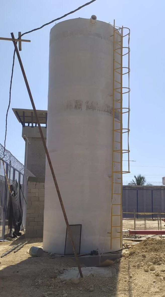 Tanque de almacenamiento de 50.000 litros Fibracol S.A.S.