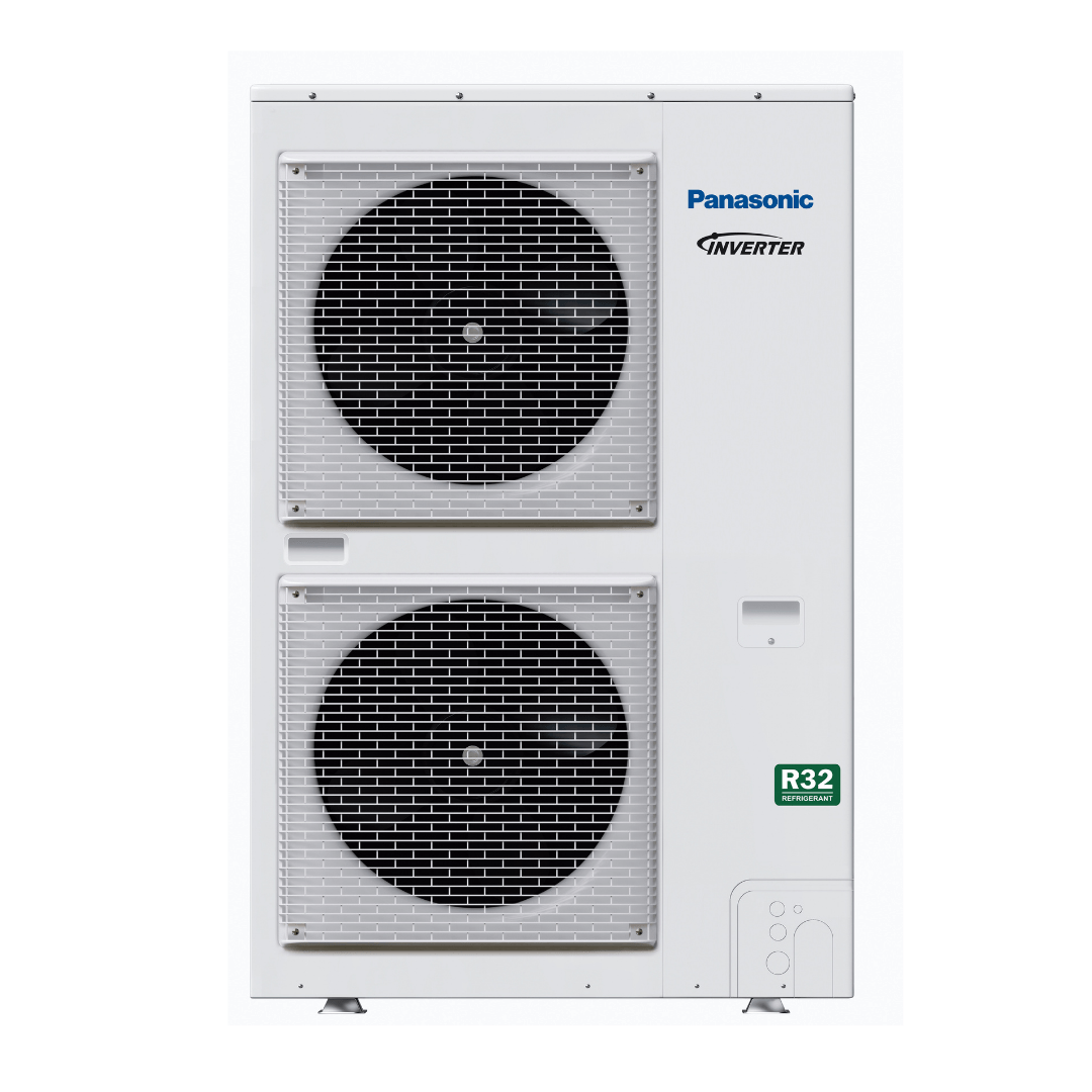 a picture of a panasonic air conditioner on a white background .
