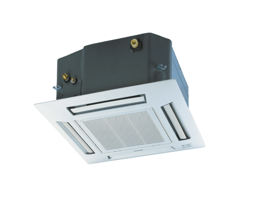 a picture of a cassette air conditioner on a white background .