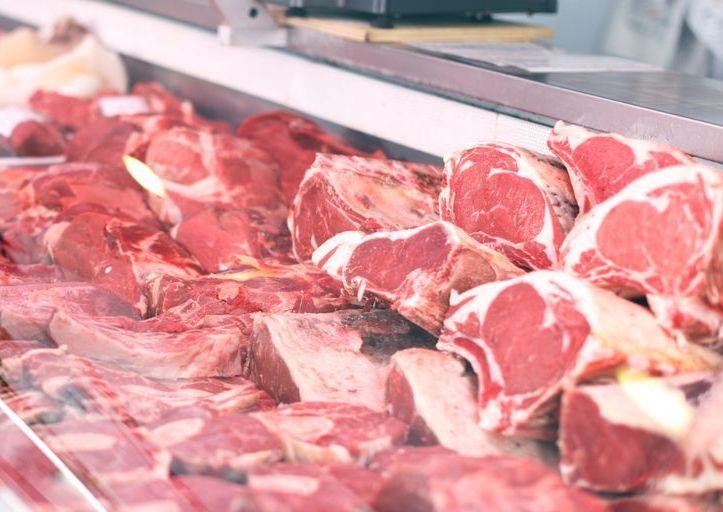 A Display Case Filled With Lots Of Raw Meat In A Butcher Shop — Edgeworth Meat & More in Edgeworth, NSW