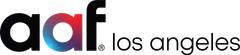 AAF Los Angeles Logo - Inverse