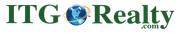 ITG Realty logo with a globe and green text.