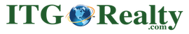 ITG Realty logo with a globe and green text.