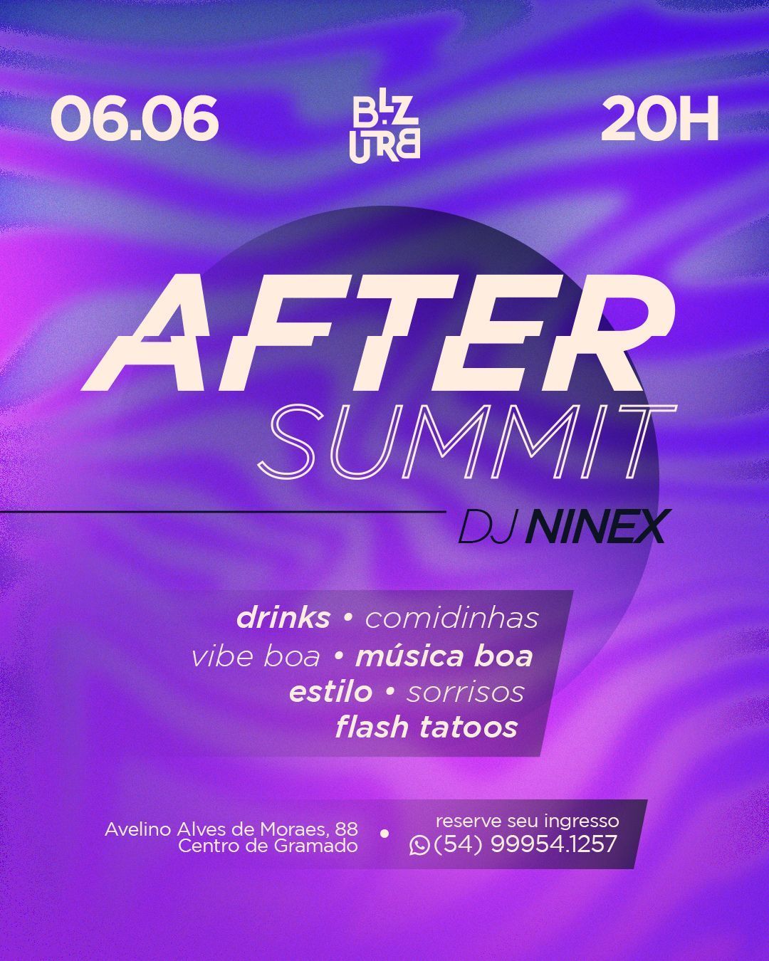 After Summit - Festa de encerramento Gramado Summit 2025 After Summit - Festa de encerramento Gramado Summit 2025