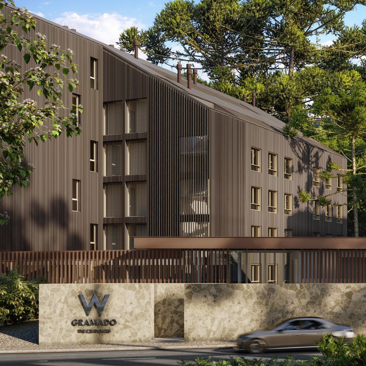 Arquitetura de ultra luxo que celebra a essência de Gramado W Gramado Hotel & Residences resort de ultra luxo em Gramado da rede Marriott inaugura em 2028