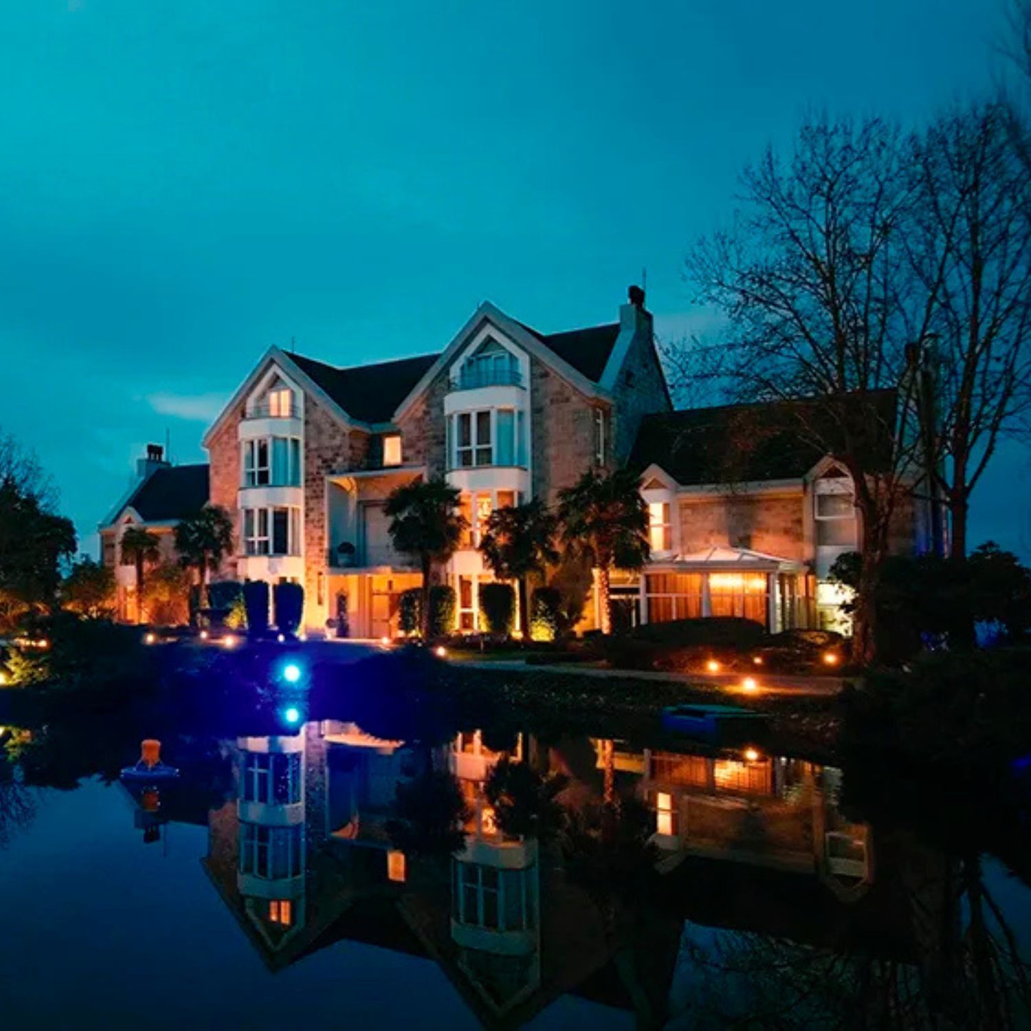 Vista Aérea Castelo Saint Andrews Hotel de Luxo em Gramado