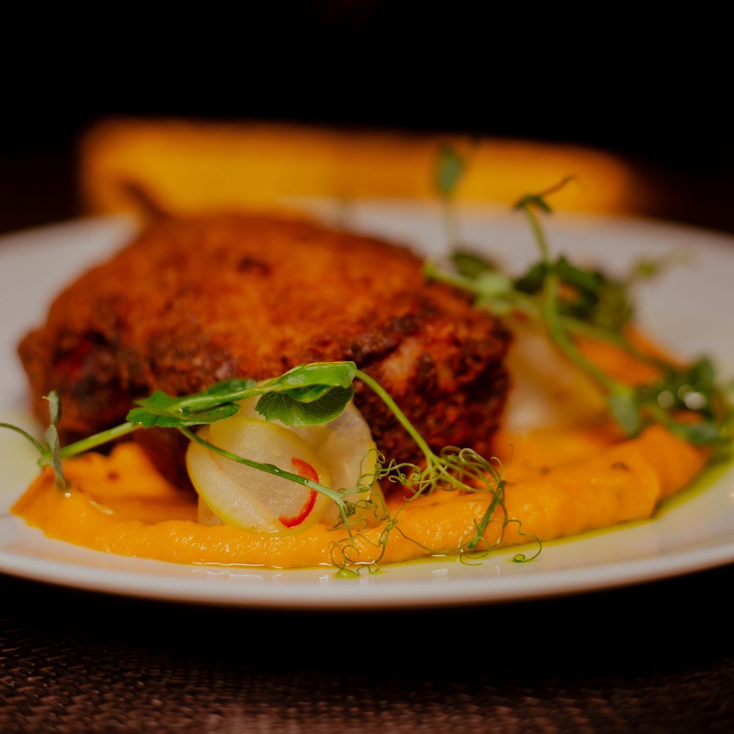 Cotoletta à Milanesa, do Capullo, no Festival Sabores de Canela 2025.