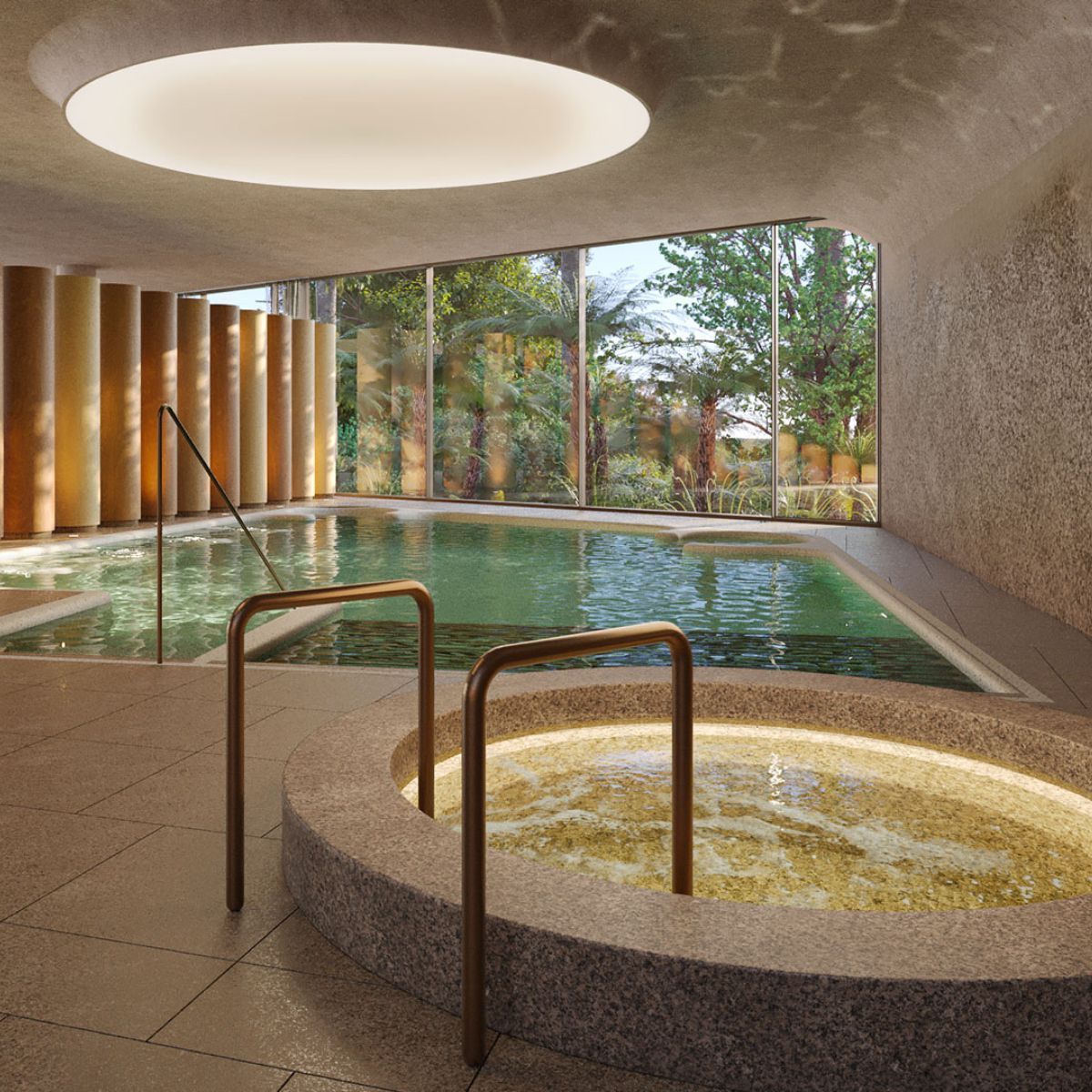 Estrutura Wellness Club W Gramado Hotel & Residences resort de ultra luxo em Gramado da rede Marriott inaugura em 2028