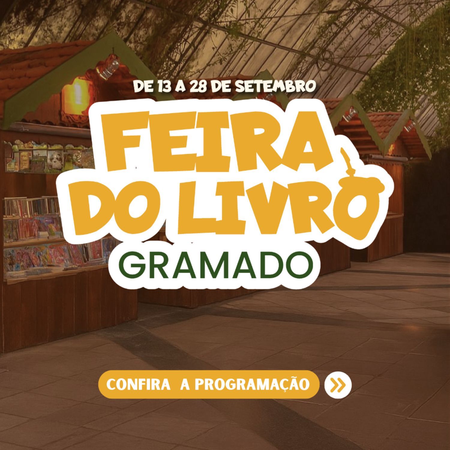 Feira do Livro de Gramado 2025: datas, atrações e programação