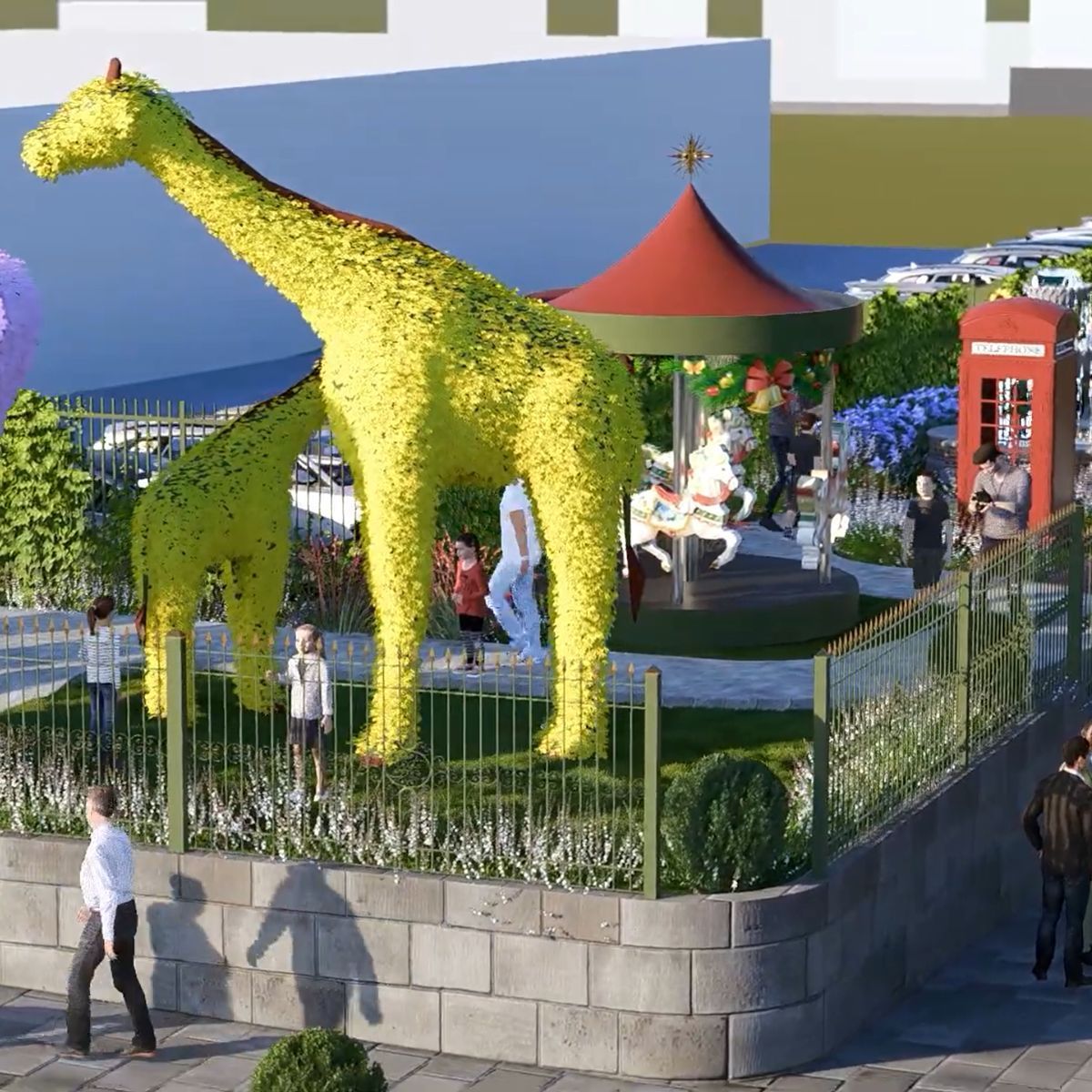 Giardino Della Catedrale em Canela Jardim com cenários instagramáveis - créditos Divulgação