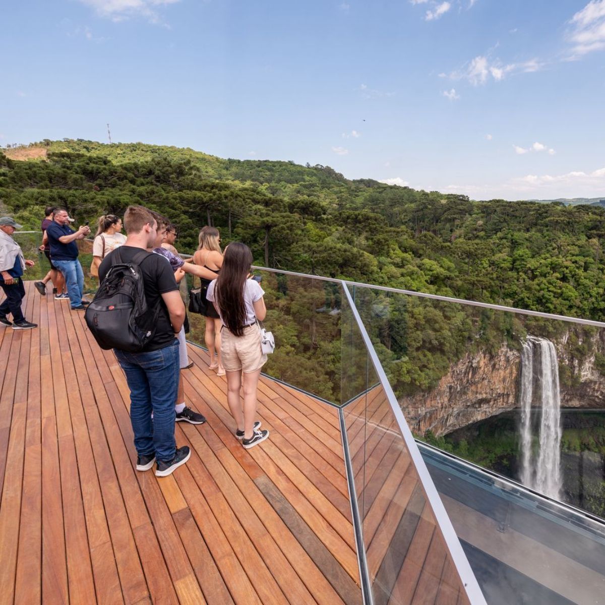 Novo Mirante da Cascata no Parque do Caracol guia completo - foto Gustavo Merolli