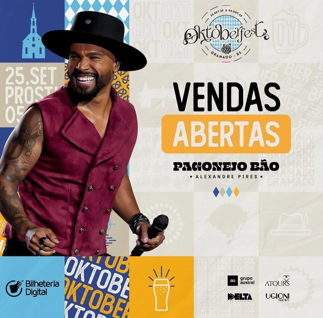 Oktoberfest Gramado 2025 Atrações vendas abertas ingressos show 