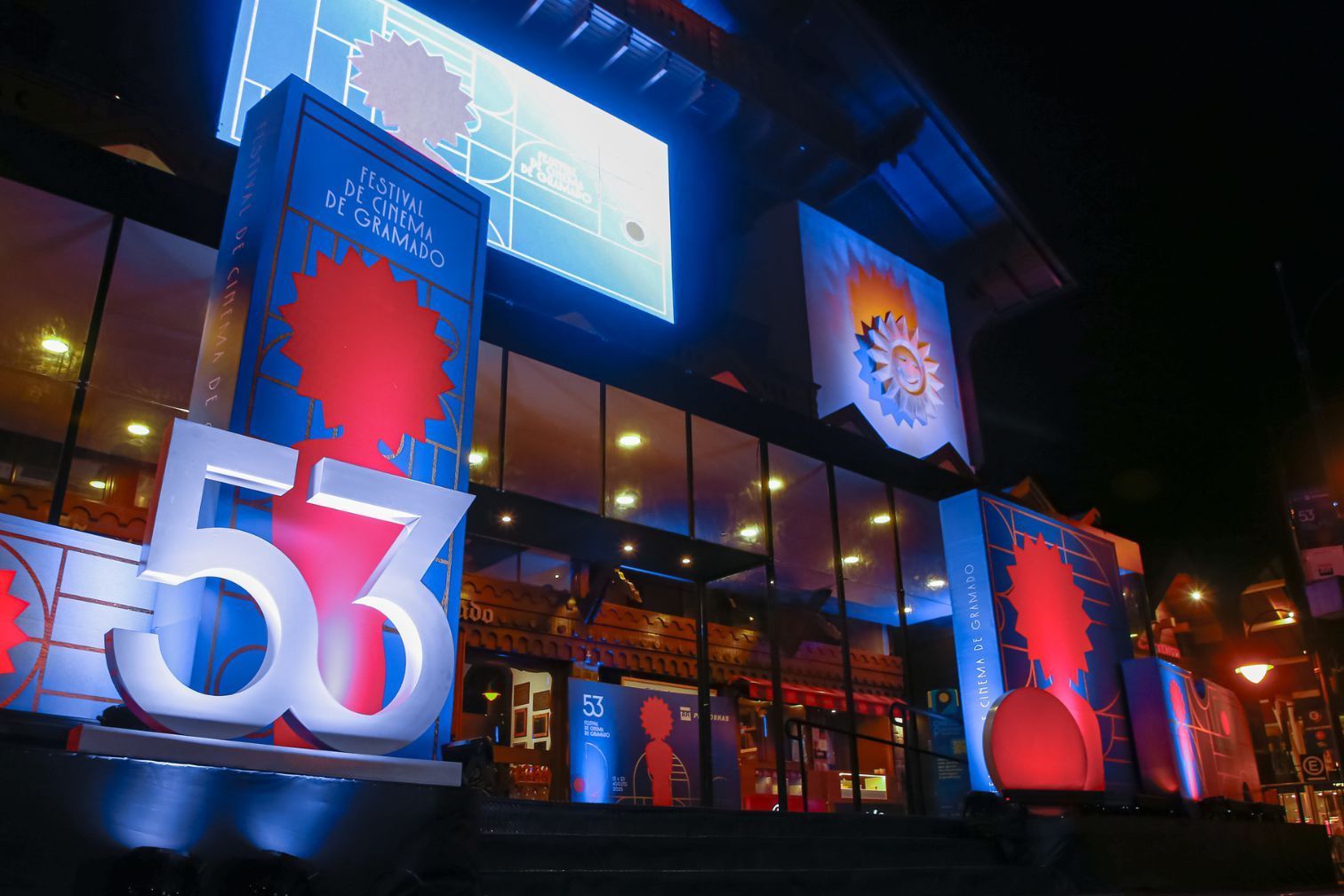 Palácio dos Festivais no 53º Festival de Cinema de Gramado - Foto oficial: Edison Vara Ag.Pressphoto Palácio dos Festivais no 53º Festival de Cinema de Gramado - Foto oficial: Edison Vara Ag.Pressphoto