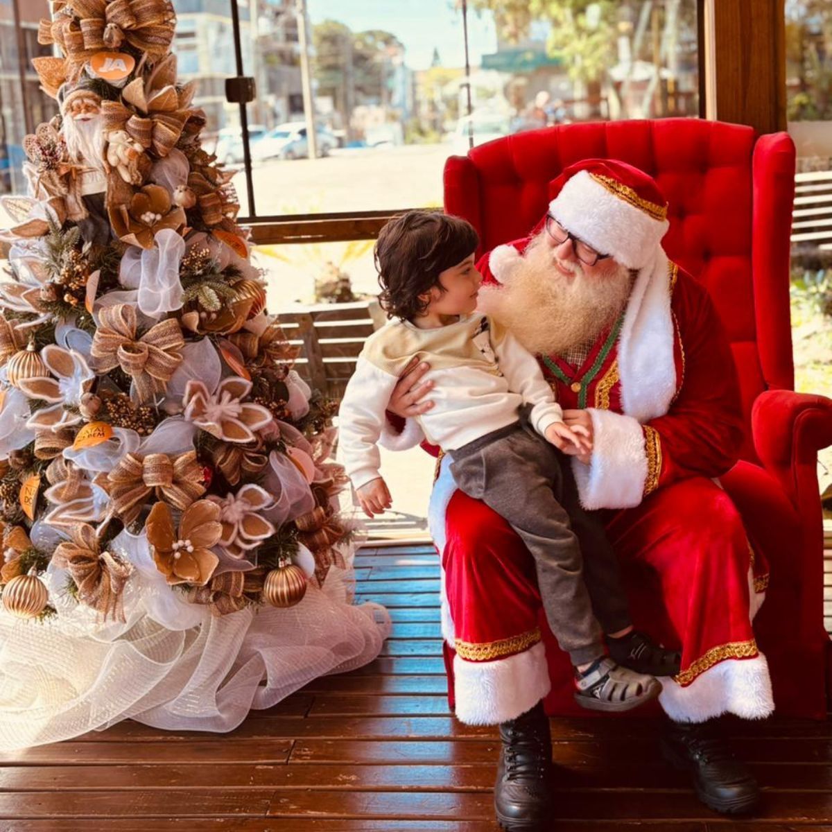 Praça do Sonho no Sonho de Natal em Canela Foto Diego Rabello Prefeitura de Canela