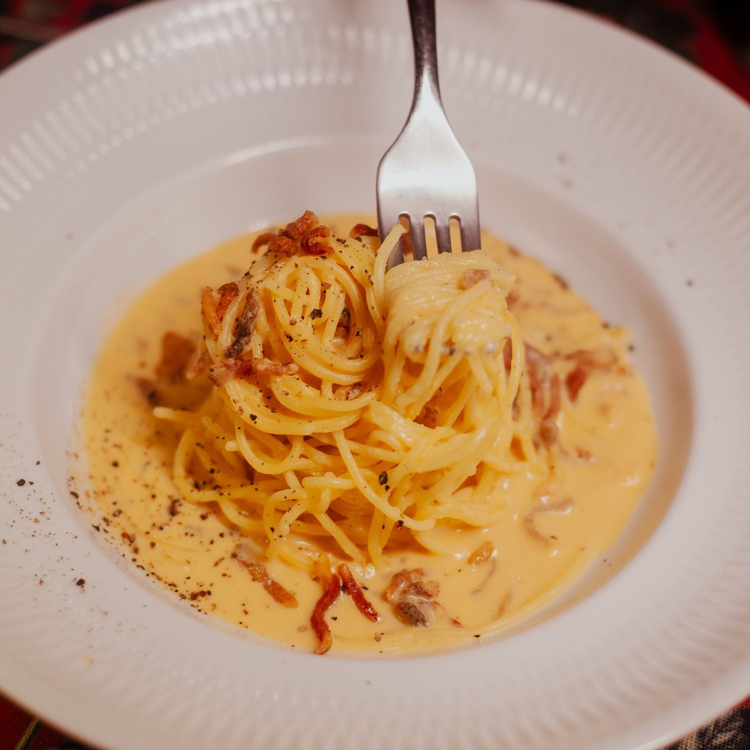 Roteiro Gastronômico Festival de Gastronomia de Gramado Casa Lugano Spaguetti Carbonara Roteiro Gastronômico Festival de Gastronomia de Gramado Casa Lugano Spaguetti Carbonara
