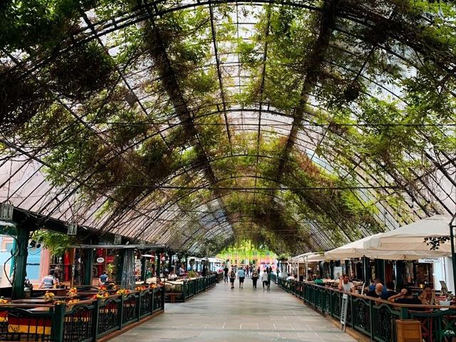 Rua coberta em Gramado
