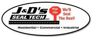 J & D's Seal Tech Logo - Residential Paving Company in Buffalo, NY