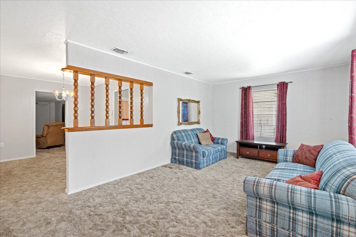 Living Area with Furniture — Rockdale, TX — Carol Matous - Jim Currey Realty