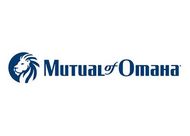 The mutual of omaha logo has a lion on it.