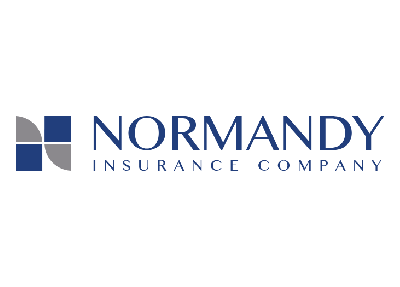 The normandy insurance company logo is on a white background.