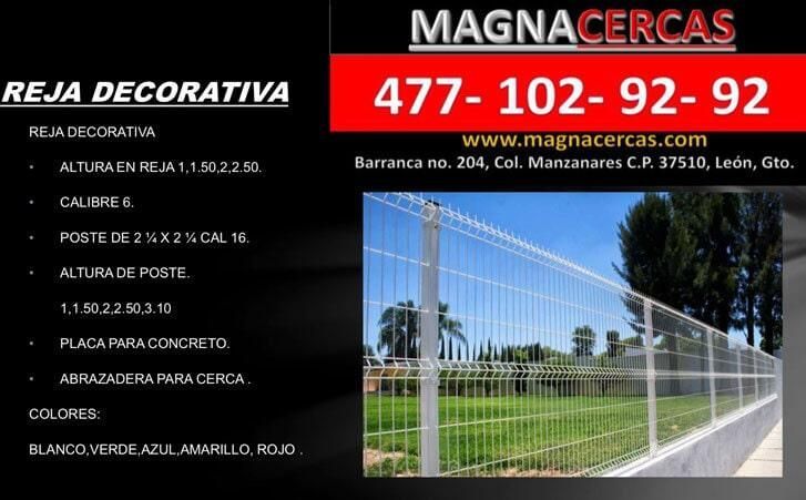 MAGNACERCAS - REJA DECORATIVA