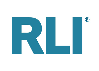 Logo for RLI Insurance, featuring the letters