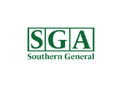 Logo for Southern General: green