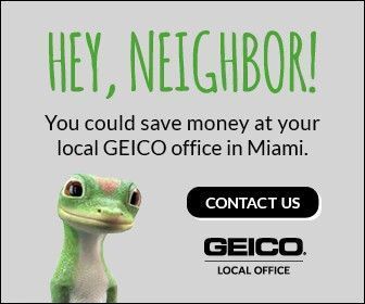 Geico ad: Gecko with text