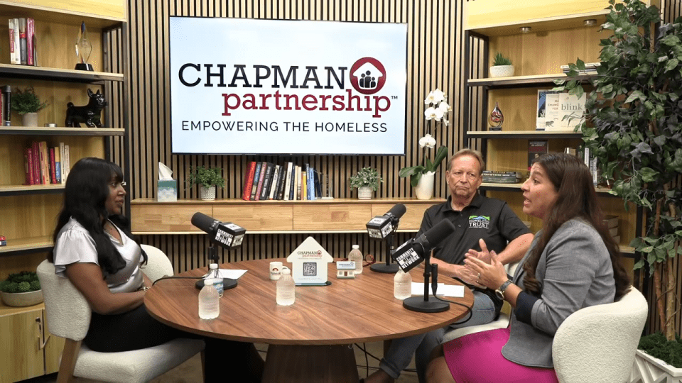 Chapman Chats: Vice President of Operations Kavaja Sarduy Meets with Maritza Luna and Paul Imbrone