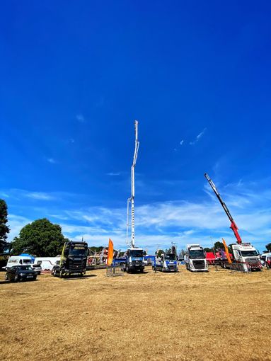R Pomphrett Ltd Concrete Pumping Festival of Wheels, Trinity Park, Ipswich