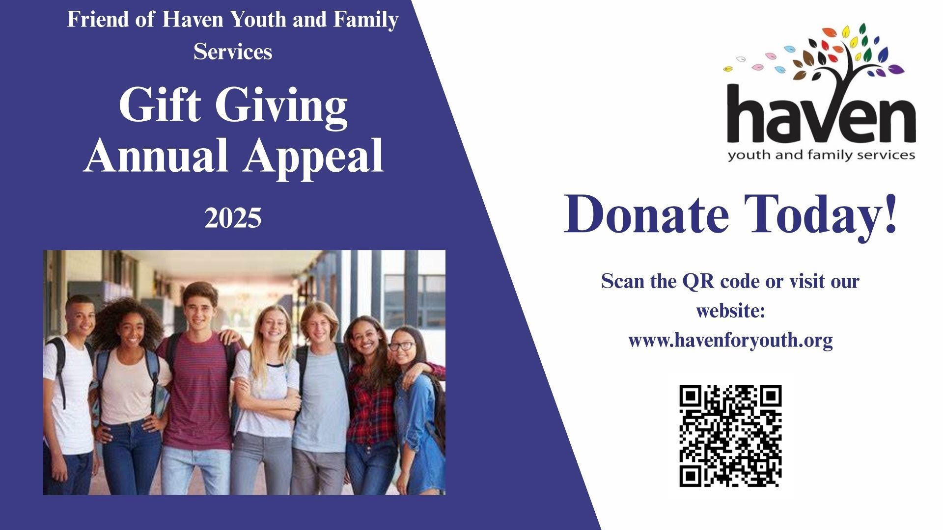 Join our Annual Appeal campaign!