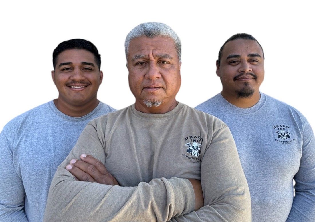 Team photo of Stockton landscaping professionals posing for headshots.